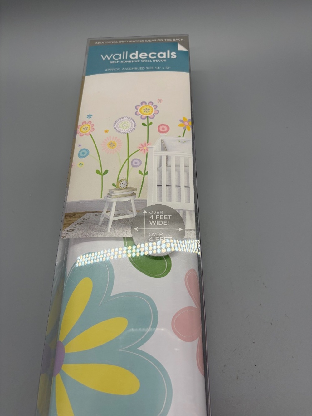 Lot 26 Studio Blossom Garden Flower Wall Decals 54x51 Nursery Girls Room NEW